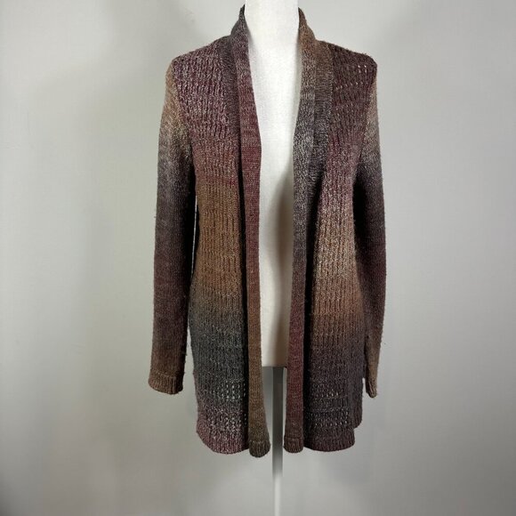 Chico’s Multi-Color Knit Cardigan Sweater Size M - Picture 5 of 6